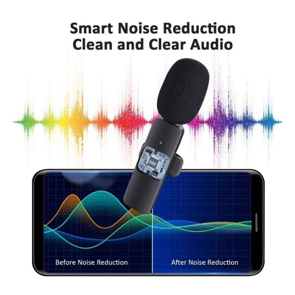 Professional Wireless Lavalier Lapel Microphone for Android Computer - Picture 3 of 7